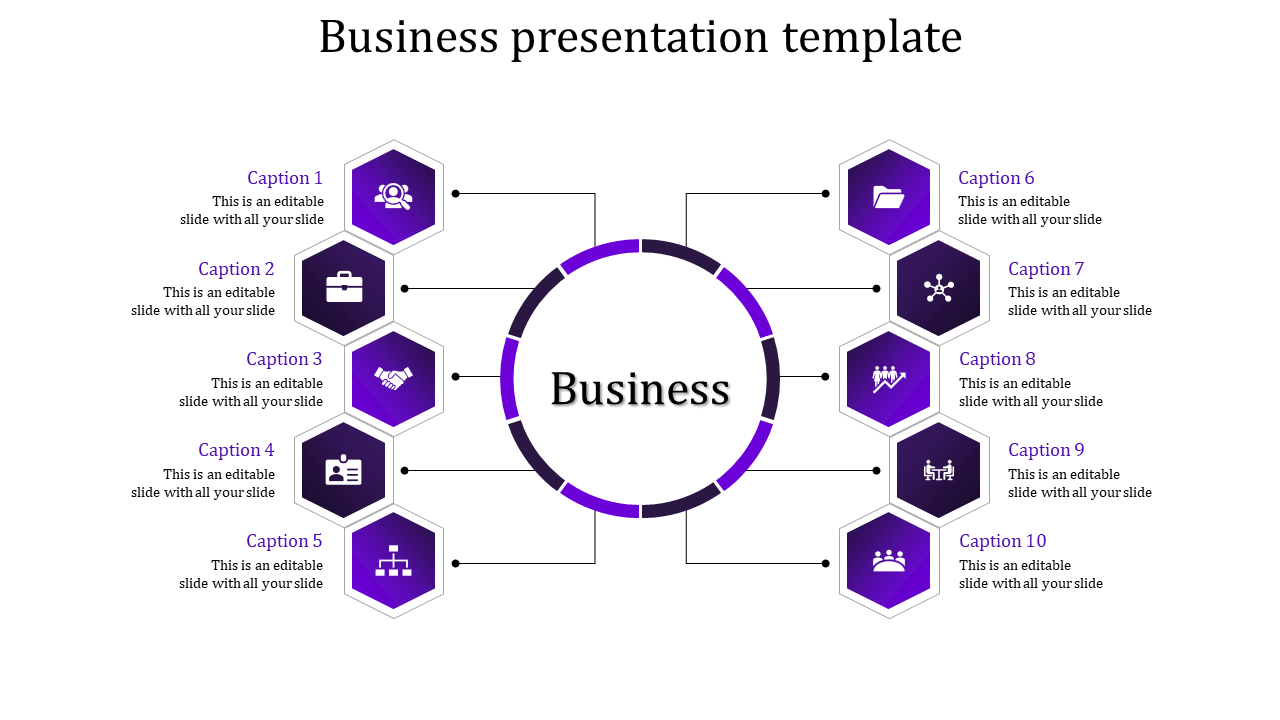 Innovative Business Presentation Template Slide Design